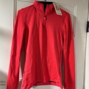 Under Armour Pink Long Sleeve Fitted Thermal Pullover